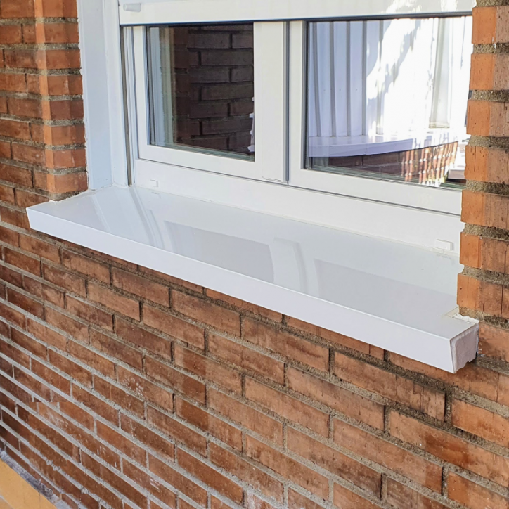 Vierteaguas de Aluminio 200mm - Tipo 2 Vierteaguas de Aluminio 200mm - Tipo 2