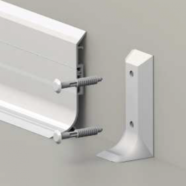 Terminal lateral Rodapié 90mm. en PVC