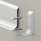 Terminal lateral para Rodapié 90mm en PVC