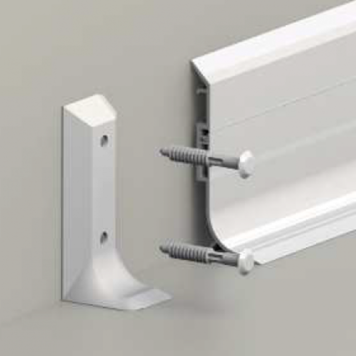 Tornillo Rodapié 90mm. en PVC