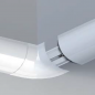 Cantonera para Rinconera 90mm en PVC Cantonera para Rinconera 90mm en PVC