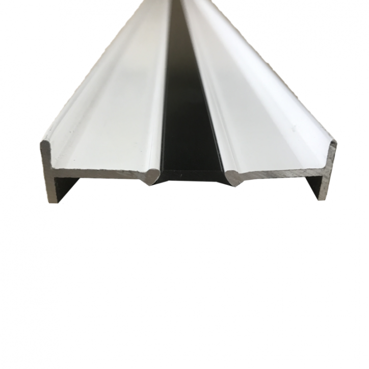 Perfil unión 120mm. en aluminio RPT