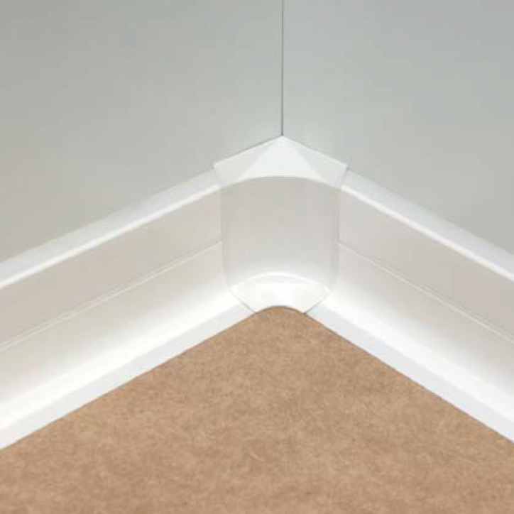 Esquinero para Rodapié 90mm en PVC Esquinero para Rodapié 90mm en PVC