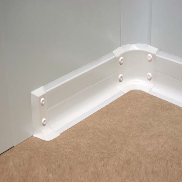 Tornillo para Rodapié 90mm en PVC Tornillo para Rodapié 90mm en PVC