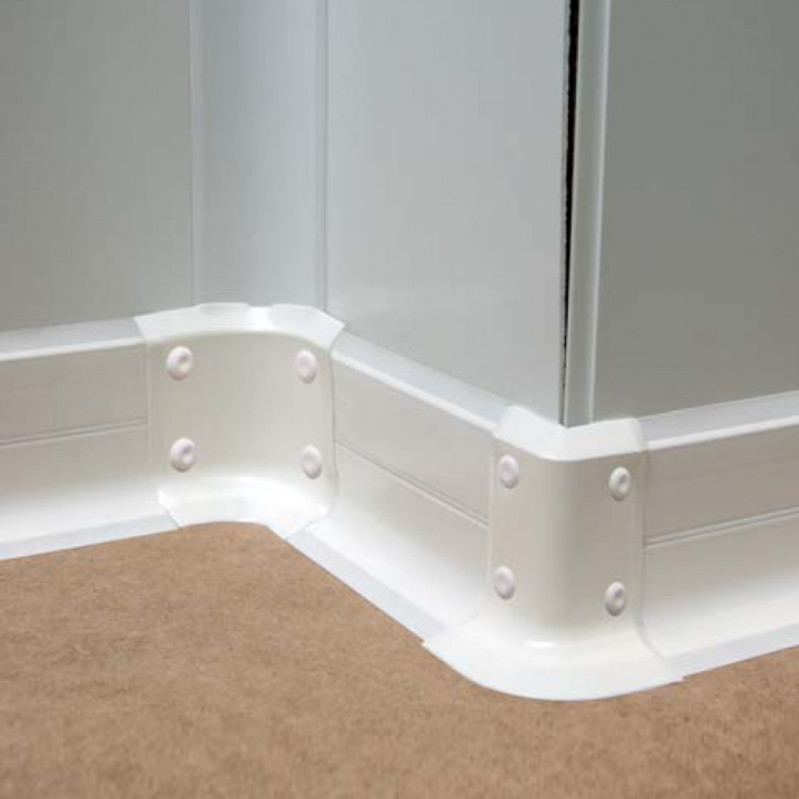 Tornillo para Rodapié 90mm en PVC Tornillo para Rodapié 90mm en PVC