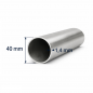 Tubo redondo de Aluminio 40mm