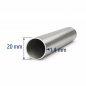 Tubo redondo de Aluminio 20mm Tubo redondo de Aluminio 20mm