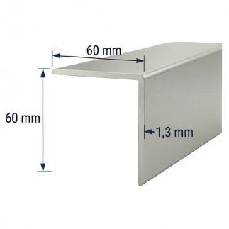 Angulo de Aluminio 60x60mm