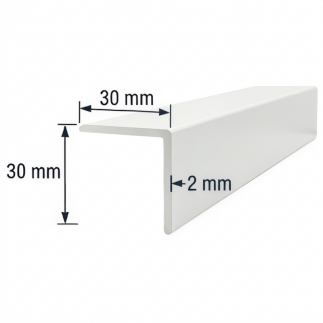 Angulo de PVC 30x30mm
