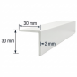 Angulo de PVC 30x30mm