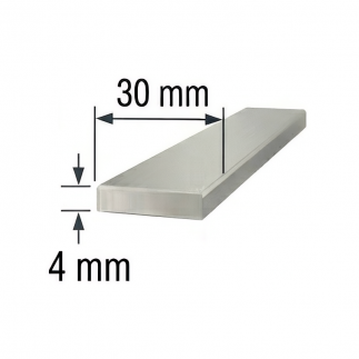 Pletina de Aluminio 30x4mm