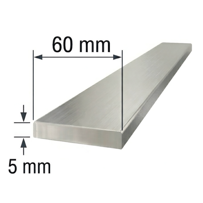 Pletina de Aluminio 60x5mm