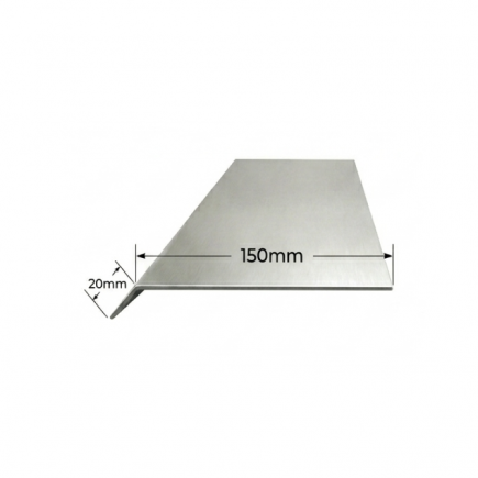 Vierteaguas de Aluminio 150mm - Tipo 1