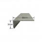 Vierteaguas de Aluminio 150mm - Tipo 3