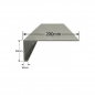 Vierteaguas de Aluminio 200mm - Tipo 2 Vierteaguas de Aluminio 200mm - Tipo 2