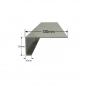 Vierteaguas de Aluminio 130mm - Tipo 5