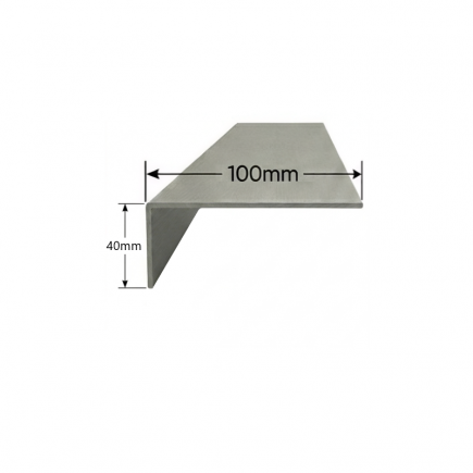 Vierteaguas de Aluminio 100mm - Tipo 6
