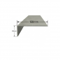 Vierteaguas de Aluminio 150mm - Tipo 6