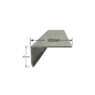 Vierteaguas de Aluminio 80x40mm