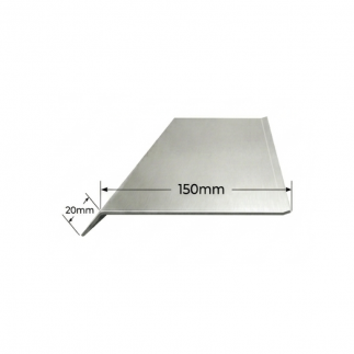 Visera de Aluminio 150mm - Tipo 1