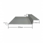 Visera de Aluminio 200mm - Tipo 2