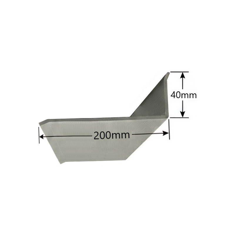 Visera de Aluminio 200mm - Tipo 3
