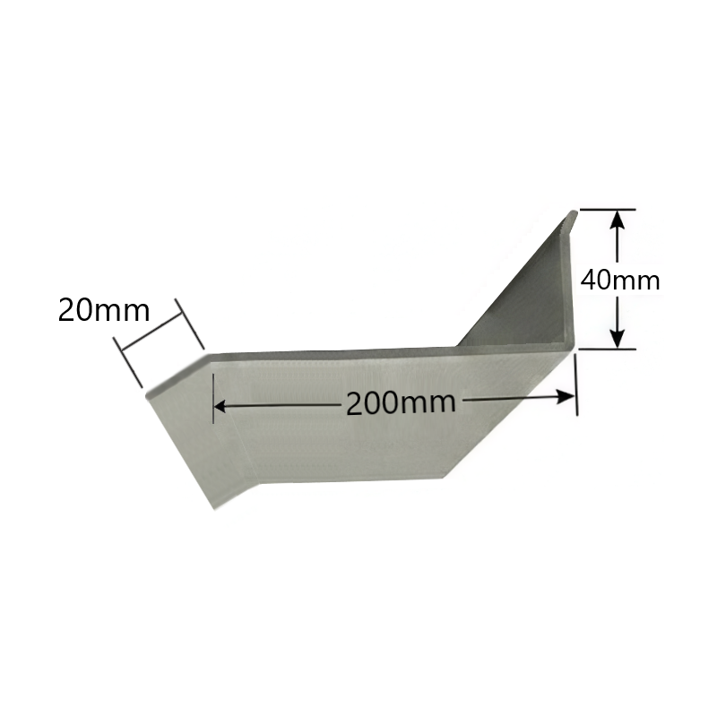 Visera de Aluminio 200mm - Tipo 4