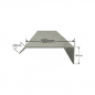 Visera de Aluminio 150mm - Tipo 6
