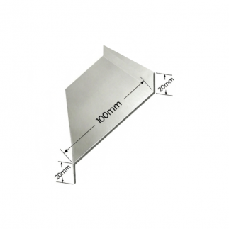 Visera de Aluminio 100mm - Tipo 5