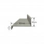 Visera de Aluminio 100mm - Tipo 9 Visera de Aluminio 100mm - Tipo 9