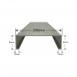 Albardilla de Aluminio 200mm - Tipo 1