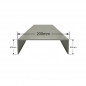 Albardilla de Aluminio 200mm - Tipo 2