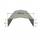 Albardilla de Aluminio 300mm - Tipo 4