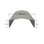 Albardilla de Aluminio 220mm - Tipo 4