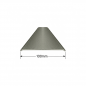 Tapeta plana de Aluminio 100mm