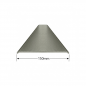 Tapeta plana de Aluminio 150mm