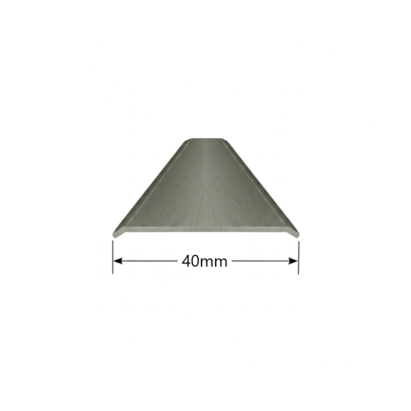 Tapeta plana de Aluminio 40mm