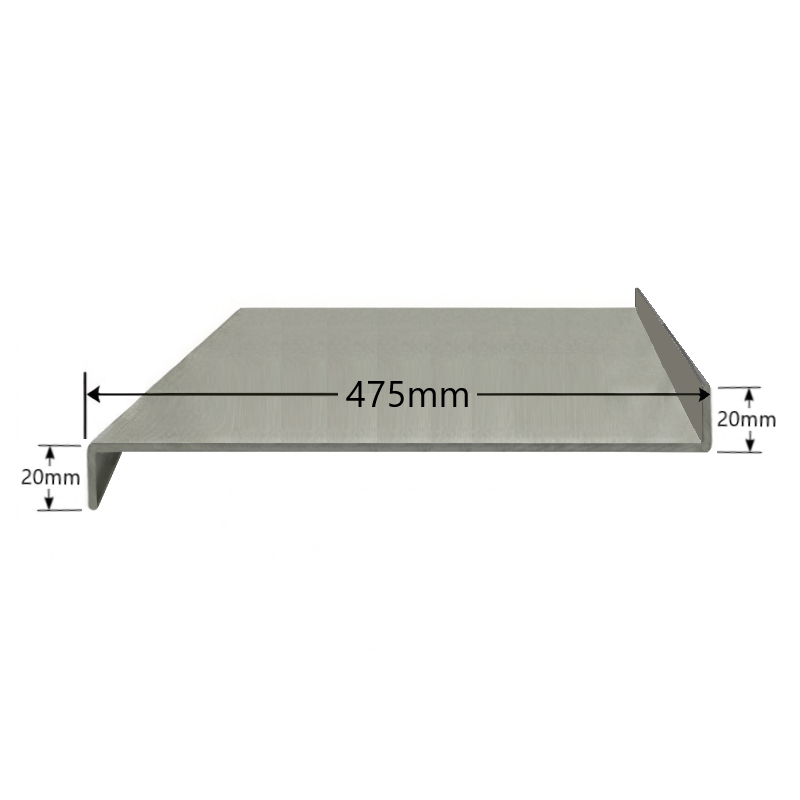Estante para cartela 470mm.