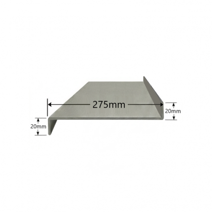 Estante para cartela 270mm.