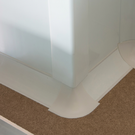 Cantonera para Rinconera 90mm en PVC