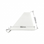 Vierteaguas de Aluminio 180x2000mm - Tipo 1