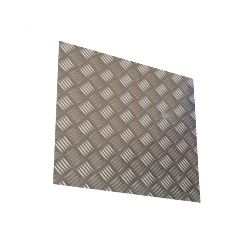 Chapa estriada de aluminio a medida - Hasta 1000 x 1000mm