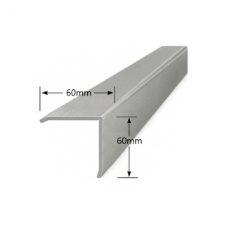 Angular 60x60mm. en chapa
