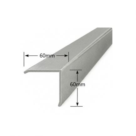 Angular 60x60mm. en chapa
