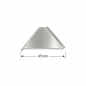 Perfil remate de Aluminio 45mm