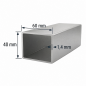 Tubo de Aluminio 60x40mm Tubo de Aluminio 60x40mm