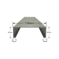 Albardilla de Aluminio 150mm - Tipo 1 Albardilla de Aluminio 150mm - Tipo 1