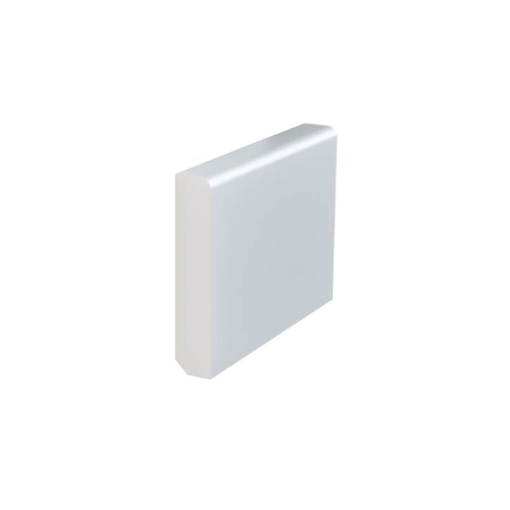 Rodapié 70 x 14 x 3000mm. en PVC
