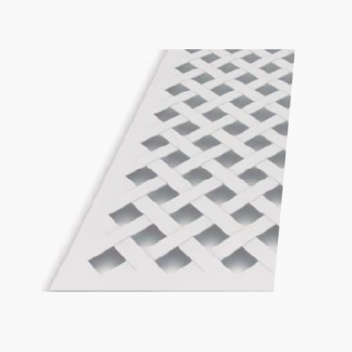 Chapa aluminio trenzada