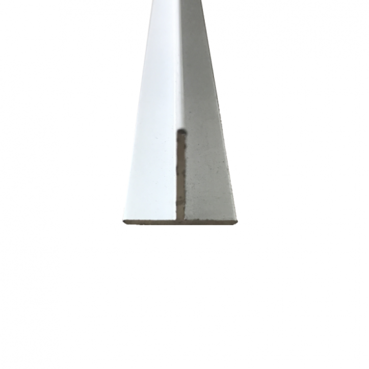 Perfil T 20mm. en aluminio